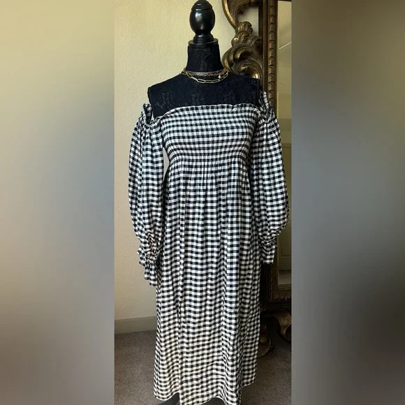 linen dress with scarf Daisy Linen Dress